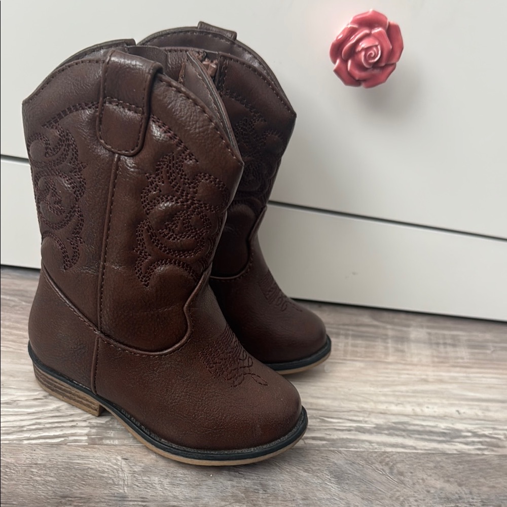 Brown Cowboy Boots for Kids